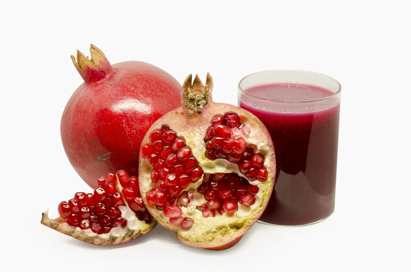 Fresh pomegranate and juice, a polyphenol-rich active in Fat Burn Combo