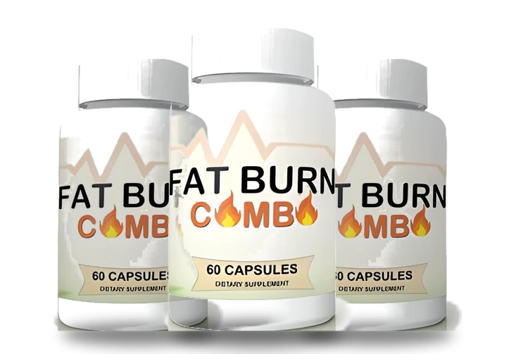 Fat Burn Combo bottles, each holding 60 capsules